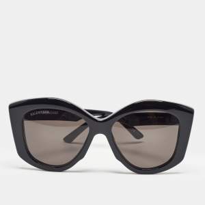 Balenciaga Black BB0126S Cat Eye Sunglasses