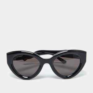 Balenciaga Black BB0073S Cat-Eye Sunglasses