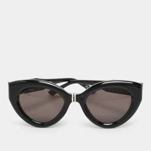 Balenciaga Black BB0073S Cat Eye Sunglasses