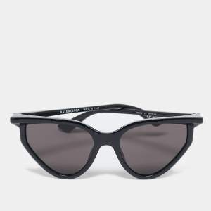 Balenciaga Black BB0101S Extreme Butterfly Sunglasses