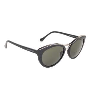 Pre Owned Balenciaga Grey/Black BA33 Cat Eye Sunglasses