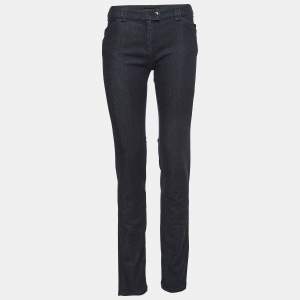Balenciaga Navy Blue Denim Slim Fit Jeans M Waist 32''