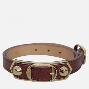 Balenciaga Metalic Edge Triple Tour Bracelet