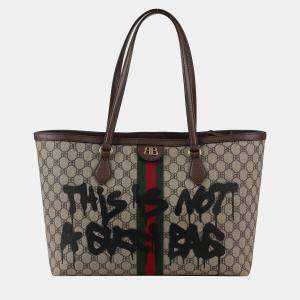 Balenciaga Medium GG Canvas Tote
