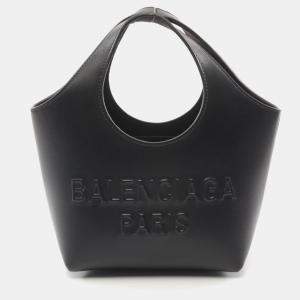 Balenciaga Mary Kate Xs Tote Leather Black Bag