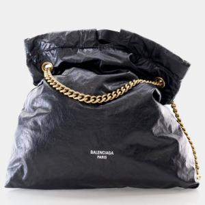 Balenciaga Medium Calfskin Crush Tote Bag