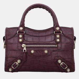 Pre Owned Balenciaga Mini City Bag