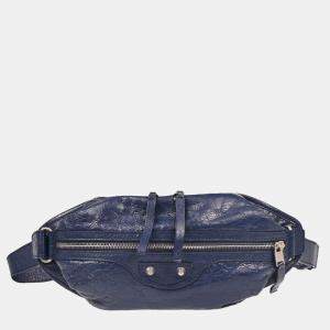 Balenciaga Blue Classic Neo Lift Belt Bum Bag