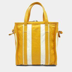 Pre Owned Balenciaga Leather Bazaar Small