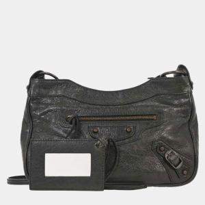 مملوكة مسبقًا Balenciaga Black Lambskin The Hip Shoulder Bag