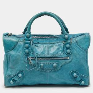 Balenciaga Cyclade Leather Brogues Work Tote