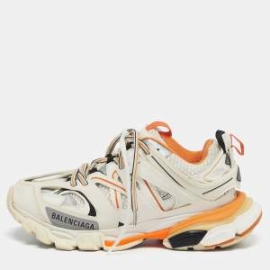 مملوكة مسبقًا Balenciaga Track Size 37 Tricolor Faux Leather and Mesh Low Top Sneakers