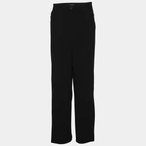 Pre Owned Basler Black Crepe Bootcut Jenny Trousers XXL