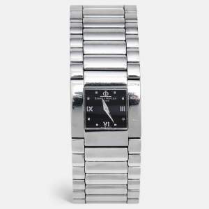 Baume & Mercier Black Stainless Steel Catwalk MV045197 Women's Wristwatch 24 mm