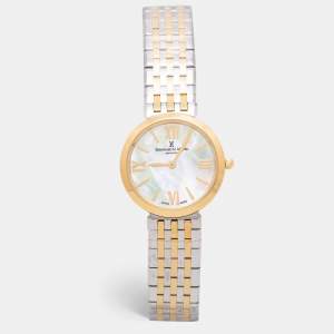 Bernhard H. Mayer Mother of Pearl Two Tone Stainless Steel Thalia 52702.595.1 Women's Wristwatch 27.5 mm