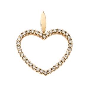 Bernhard H. Mayer Adonia Diamond 18k Yellow Gold Pendant
