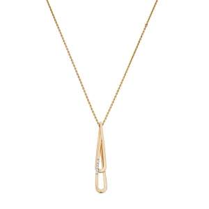 Bernhard H. Mayer Golden Comets Diamond 18K Two Tone Gold Pendant