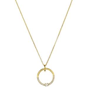 Bernhard H. Mayer Glimmer Diamond 18K Yellow Gold Pendant Necklace