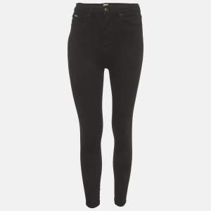 Pre Owned Boss By Hugo Boss Black Denim Super Skinny Maye Jeans S