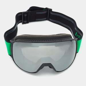 Bottega Veneta Black Mirrored Ski Goggles