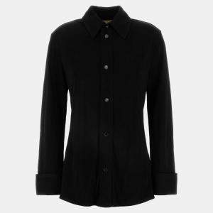 Bottega Veneta Black Jersey Shirt IT 36