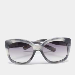 Bottega Veneta Grey Gradient BV 185/S Cat Eye Sunglasses
