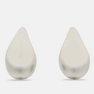 Pre Owned Bottega Veneta Drop Sterling Silver Earrings