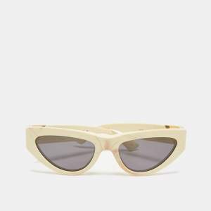 Bottega Veneta Cream BV1176S Cat Eye Sunglasses
