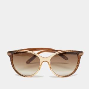 Bottega Veneta Brown/Beige Gradient BV  219/S Cat Eye Sunglasses