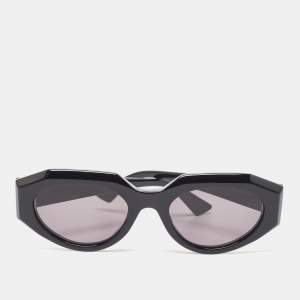 Bottega Veneta Black BV1031S Oval Sunglasses