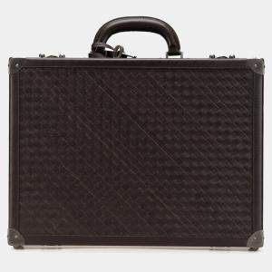 Bottega Veneta Brown Nappa Intrecciato Attache Briefcase