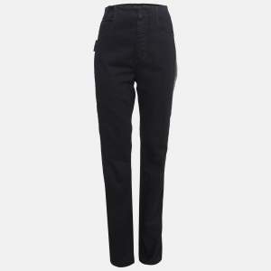 Bottega Veneta Black Side Stripe Denim Jeans M Waist 32"