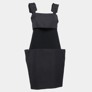 Bottega Veneta Black Synthetic Sleeveless Dress S