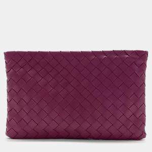 Bottega Veneta Intrecciato Leather Pouch