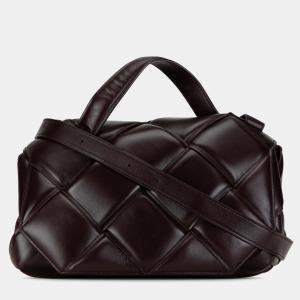 Bottega Veneta Maxi Intrecciato Padded Top Handle Bag