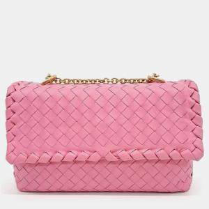 Pre Owned Bottega Veneta Olympia shoulder bag