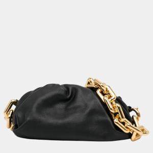 Bottega Veneta Black The Chain Pouch