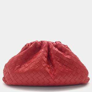 Pre Owned Bottega Veneta Mash Butter Calf Pouch