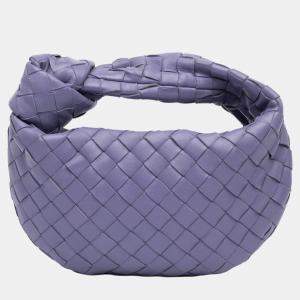 Bottega Veneta Purple Mini Nappa Intrecciato Jodie