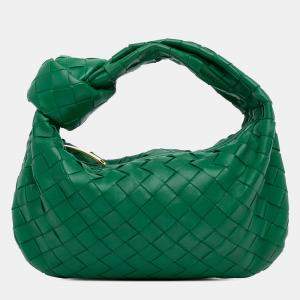 Bottega Veneta Green Mini Nappa Intrecciato Jodie