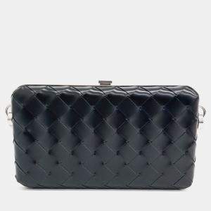 Bottega Veneta Black Leather Crossbody Bag