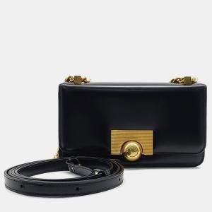 Bottega Veneta Black Leather Bag