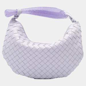 Bottega Veneta Purple Murano Glass Lambskin Intrecciato Sardine