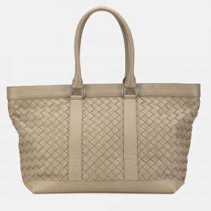 Bottega Veneta Brown Nappa Intrecciato Tote