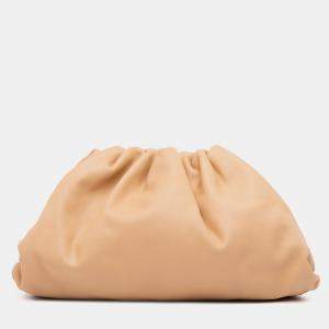 Bottega Veneta Brown Lambskin The Pouch