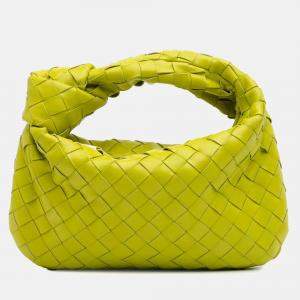 Bottega Veneta Green Mini Nappa Intrecciato Jodie