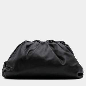 Bottega Veneta Black Lambskin The Pouch