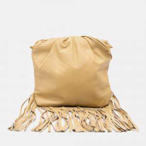 Bottega Veneta Lambskin The Fringe Pouch