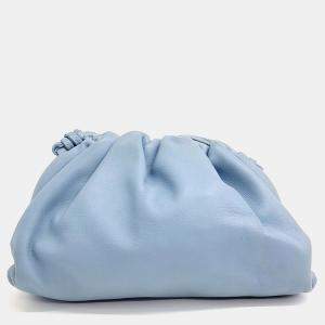 Bottega Veneta Blue Leather Butter Calf Crossbody Bag