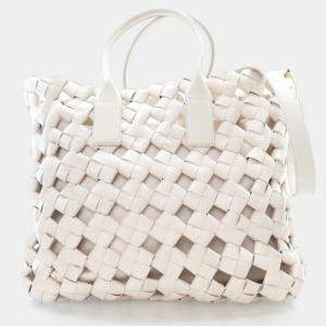 Bottega Veneta Canvas Woven Tote Bag